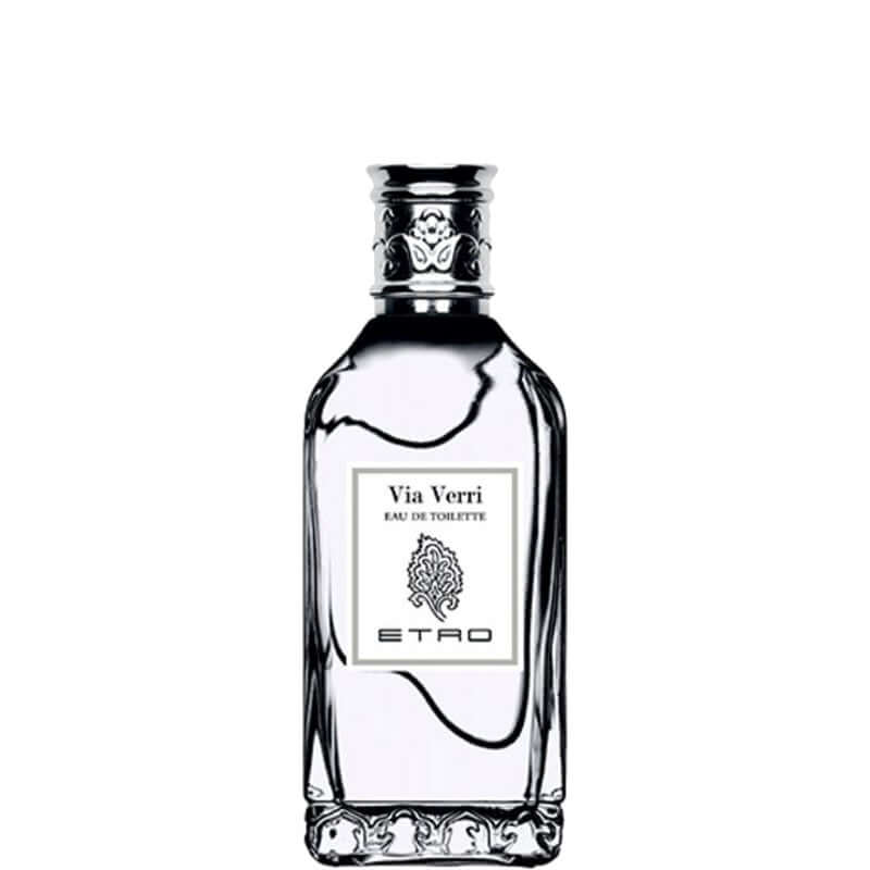 Via Verri Eau De Toilette by Etro, a sensual 100ml fragrance for men and women, elegantly designed bottle.